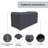 Dillinger 60.5" Wide Outdoor Loveseat Cover