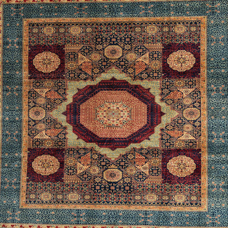 Oriental Indoor Rug, Square 8'