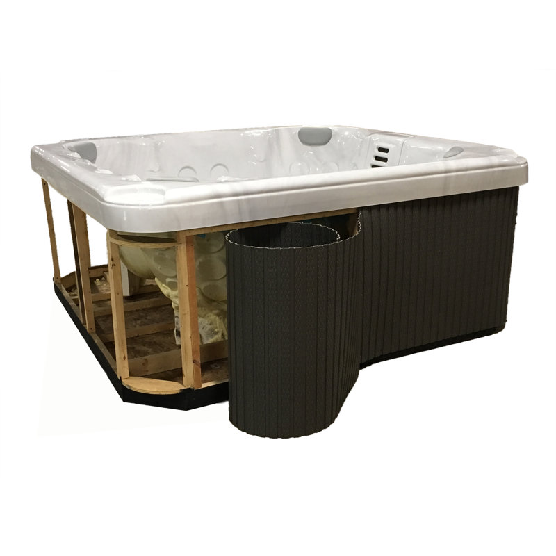 Ensemble de remplacement de panneau de spa flexible, Gris foncé