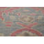 Tapis rose teint à la main Oushak 6 x 9