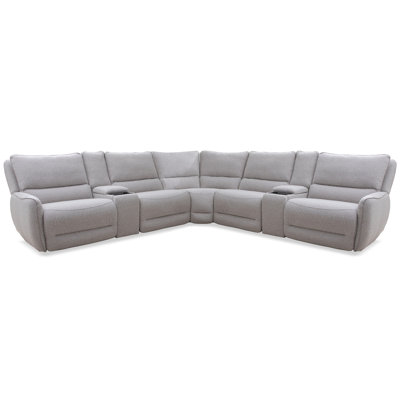 Canapé modulaire inclinable électrique 7 pièces Ignazia