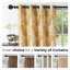 Ensemble de tringle à rideaux pour fenêtre 2 pièces 1 pouce Deco 36 "à 66" avec embouts de boules et supports Deco-1946526367-1946526370