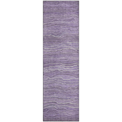 Premium Machine Washable Varroville AMF1704 Stripes Rug
