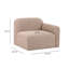 Fauteuil droit Gorge