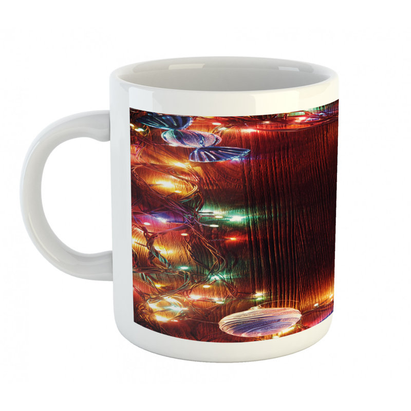 Grande tasse à café grunge hipster tinsel
