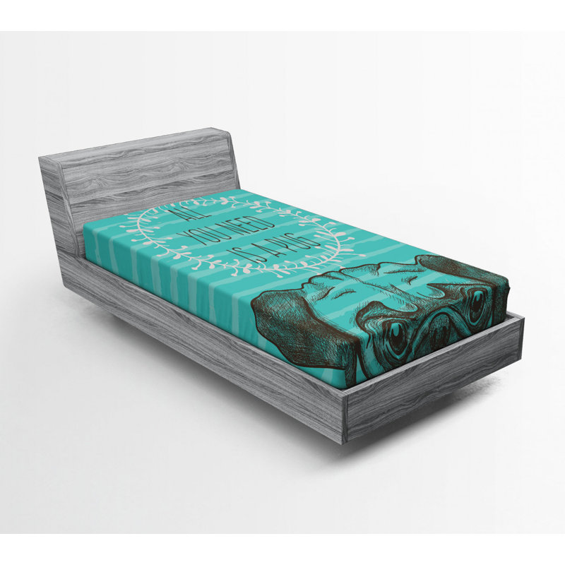 Microfiber Fitted Sheet, Twin XL Fitted Sheet