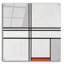 "Composition No. 1 gris et rouge, 1935" par Piet Mondrian-1421021524