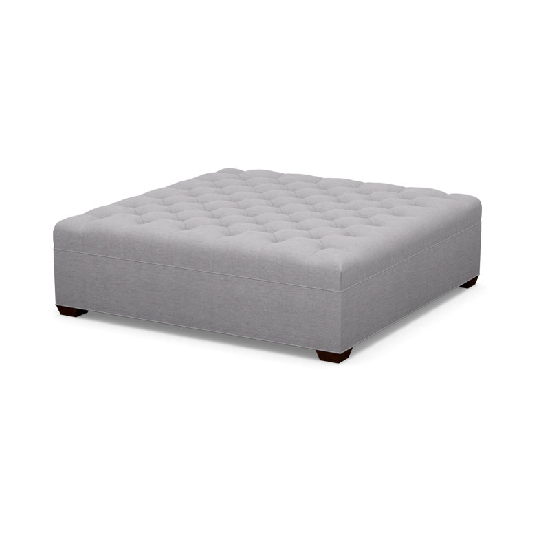 Square Ottoman, Walnut, 8938-81