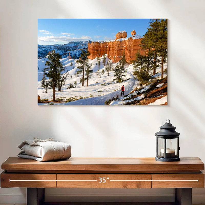 Bryce Canyon Snowy Mountain
