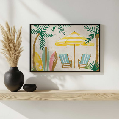Beach Day I by Yvette St. Amant Art Print