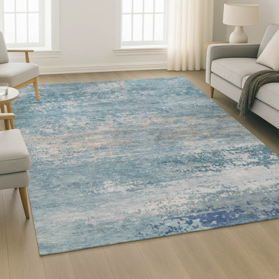 Tapis abstrait lavable à la machine de qualité supérieure Mayfield AMF2071