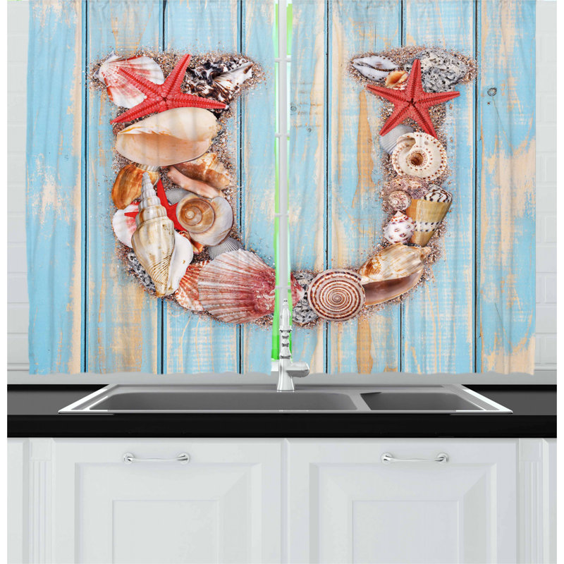 Pointed Kitchen Curtain