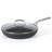 Babish 10 Piece Hard Anodized Titanium Forever Non Stick Technology Durable Pots and Pans Cookware Set - Black