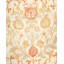 Tapis unique ivoire / jaune / orange / vert noué à la main 8 pi 3 po x 10 pi 5 po Hayner
