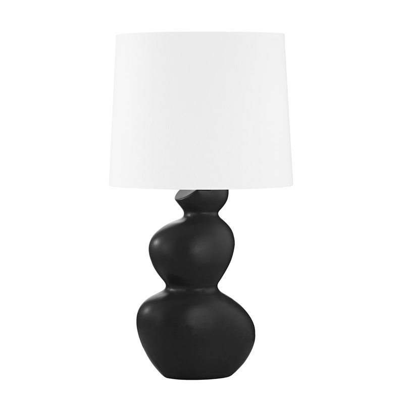 Table Lamp, Satin Black