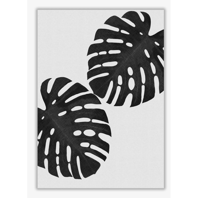 Monstera II - Print, No Frame, 60 cm H x 42 cm W x 1 cm D