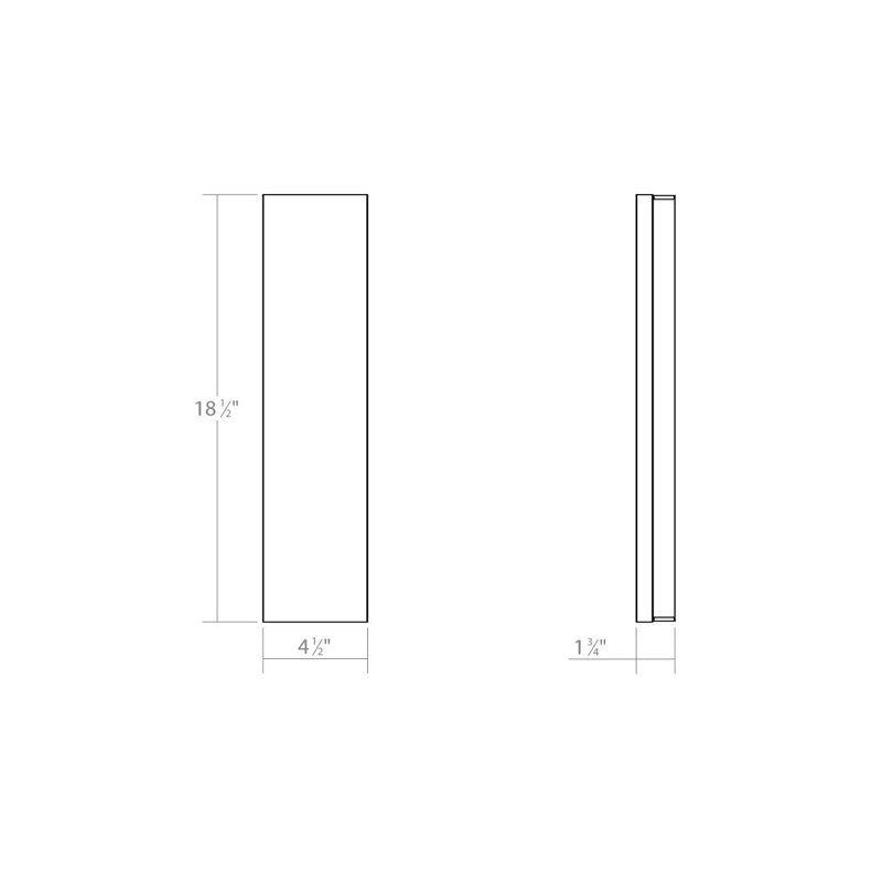 Dimmable Chrome Cylinder Vanity LED Bath Light