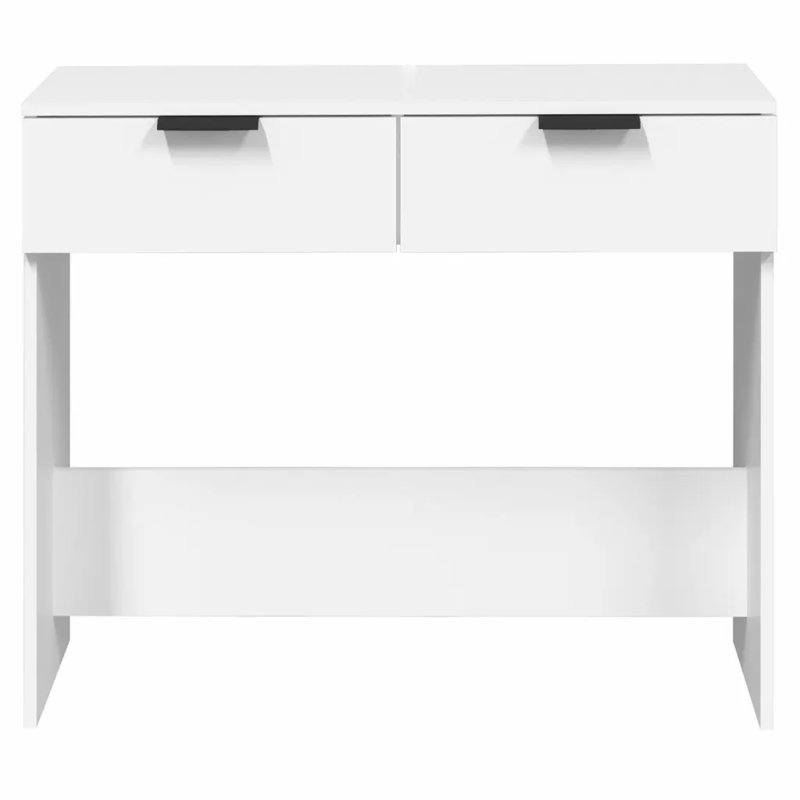 Johnath 90cm Console Table, White
