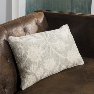 Coussin en laine vannes