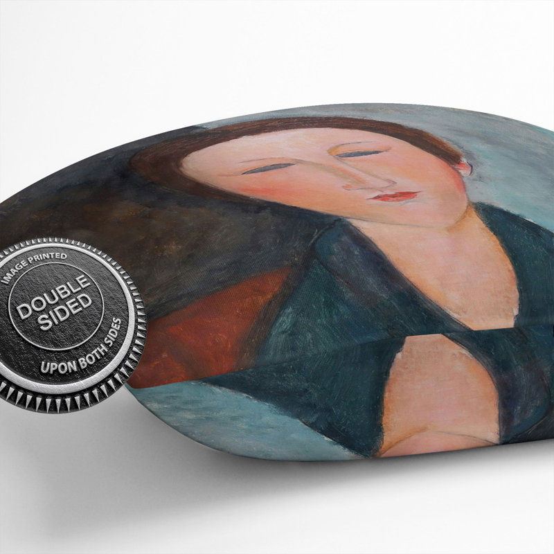 Mademoiselle Marthe Square Throw Cushion, 55cm H x 55cm W x 20cm D