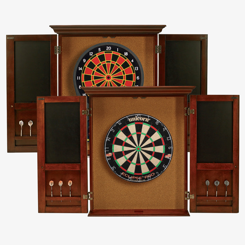 Armoire de jeu de fléchettes American Heritage Windsor, Espresso