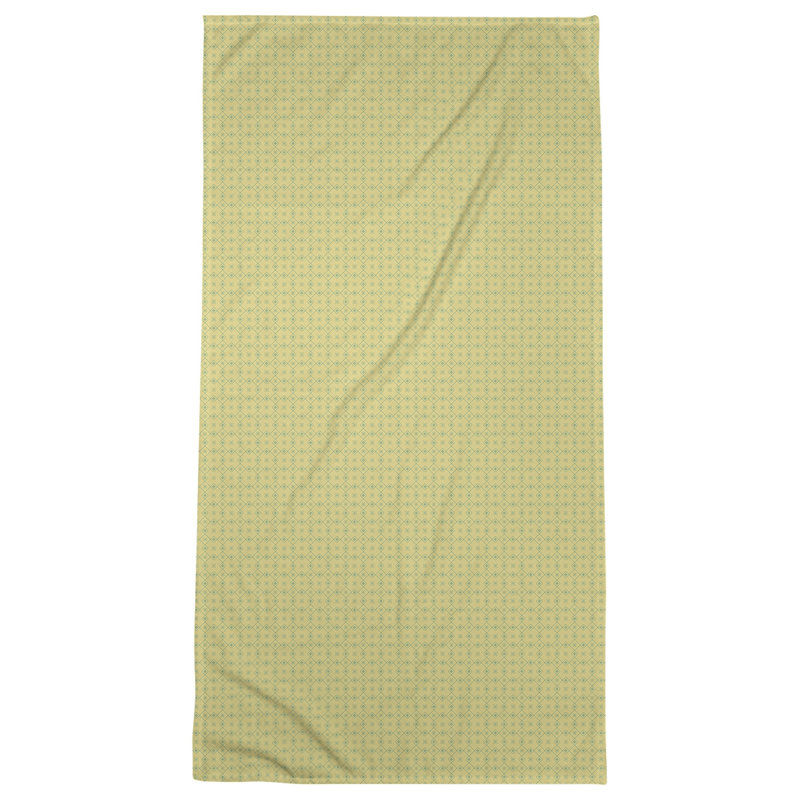 Katelyn Elizabeth Bath Towel, Yellow/Green