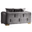 Causeuse en velours 66,5 po Foehr-1082385040