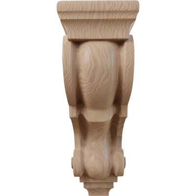 Très grand corbeau en bois traditionnel