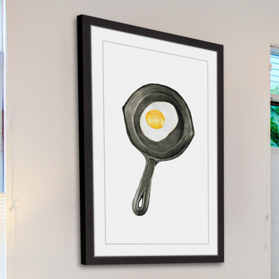 « matinée œufs », reproduction d’art encadrée