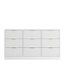 Commode 9 tiroirs blanche-53130294