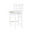 Egisto Upholstered Counter Stool with Solid Wood Frame