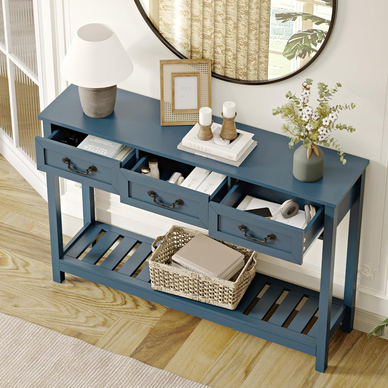 Console Table with 3 Drawers