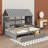 Twin-Sized Platform Beds With Dual Drawers For Children To Share - Ideal For Both Boys And Girls-241769673