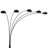 84" Tall Metal Floor Lamp With 5 Adjustable Arch Arms-118635571-118635573