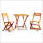 3-Piece Eucalyptus Bistro Set