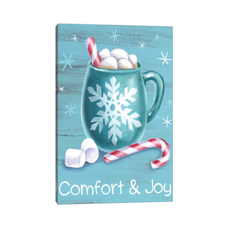 Peppermint Cocoa III-Comfort & Joy by Kelsey Wilson - Wrapped Canvas Gallery-Wrapped Canvas Giclée, 30.48cm H x 20.32cm W