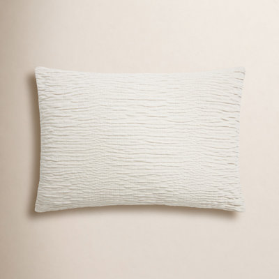 Edan Textured Reversible Pillow Cover & Insert