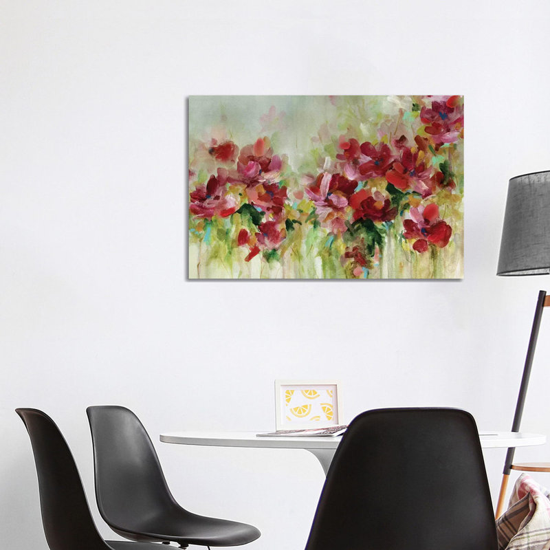 Playful Garden by Carol Robinson - Painting on Canvas, Wrapped Canvas, 101.6 cm H x 66.04 cm W x 1.91 cm D