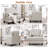 Upholstered Armchair with Armrest Interior Storage-1173430864