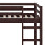 Lit mezzanine simple avec échelle-103566774