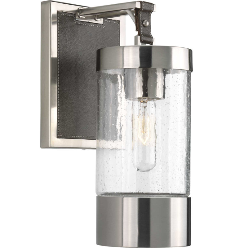 Lookout Steel (accents) Armed Sconce