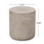 Table d'appoint d'extérieur en béton léger