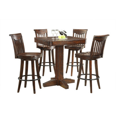 Houts Solid Wood Top Dining Table