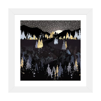 Evening Sky - impression d'art graphique