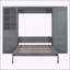 Queen Size Murphy Bed Wall Bed with Closet-723709674