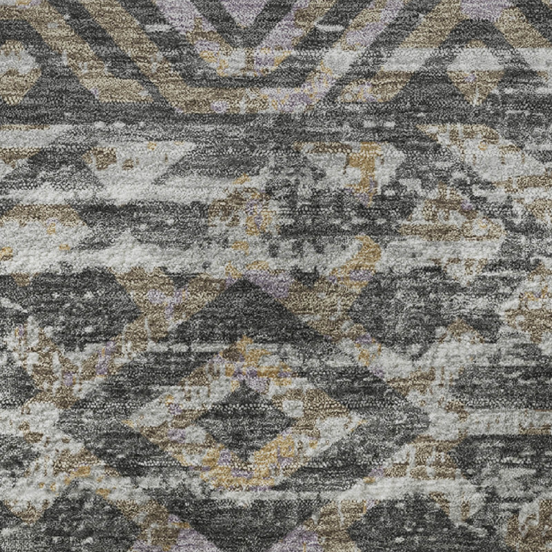Tapis marocain de qualité supérieure lavable à la machine Ariel AMF1997, Rectangle 10 pi x 14 pi