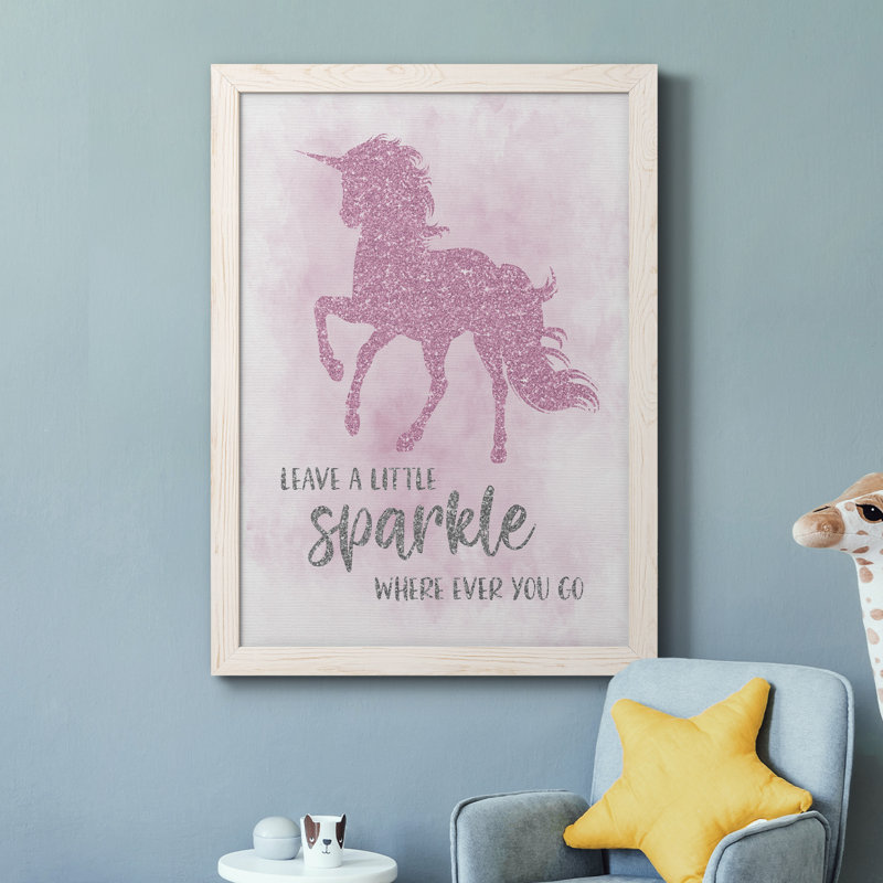 Sparkle - cadre photo, impression sur toile, H 44 po x l 31 po x P 1 po, Cadre blanc