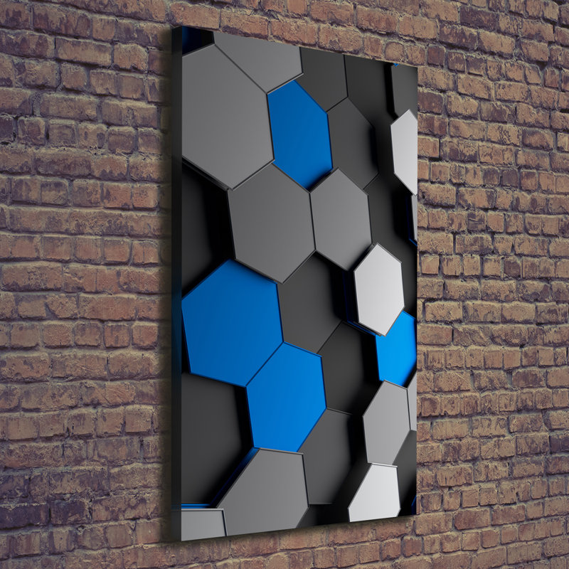 3D Abstraction - Wrapped Canvas Print