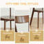 (Ensemble de 4 pièces) Chaise de salle à manger-954776263