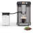 Fully Automatic Espresso Machine With Milk Frother, 4-Beverage Cappuccino Coffee Machine With Built-In Grinder and Intuitive Touch Display, Coffee Maker Latte Machine, Gunmetal